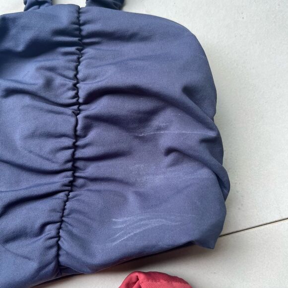 Nwt anthropologie L*space Joanna top slate blue cabana bitsy bottom - Picture 9 of 9